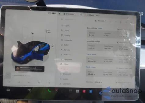 2023 Tesla Model 3 Rear-Wheel Drive z USA, uszkodzony, nr VIN 5YJ3E1EA7PF614559